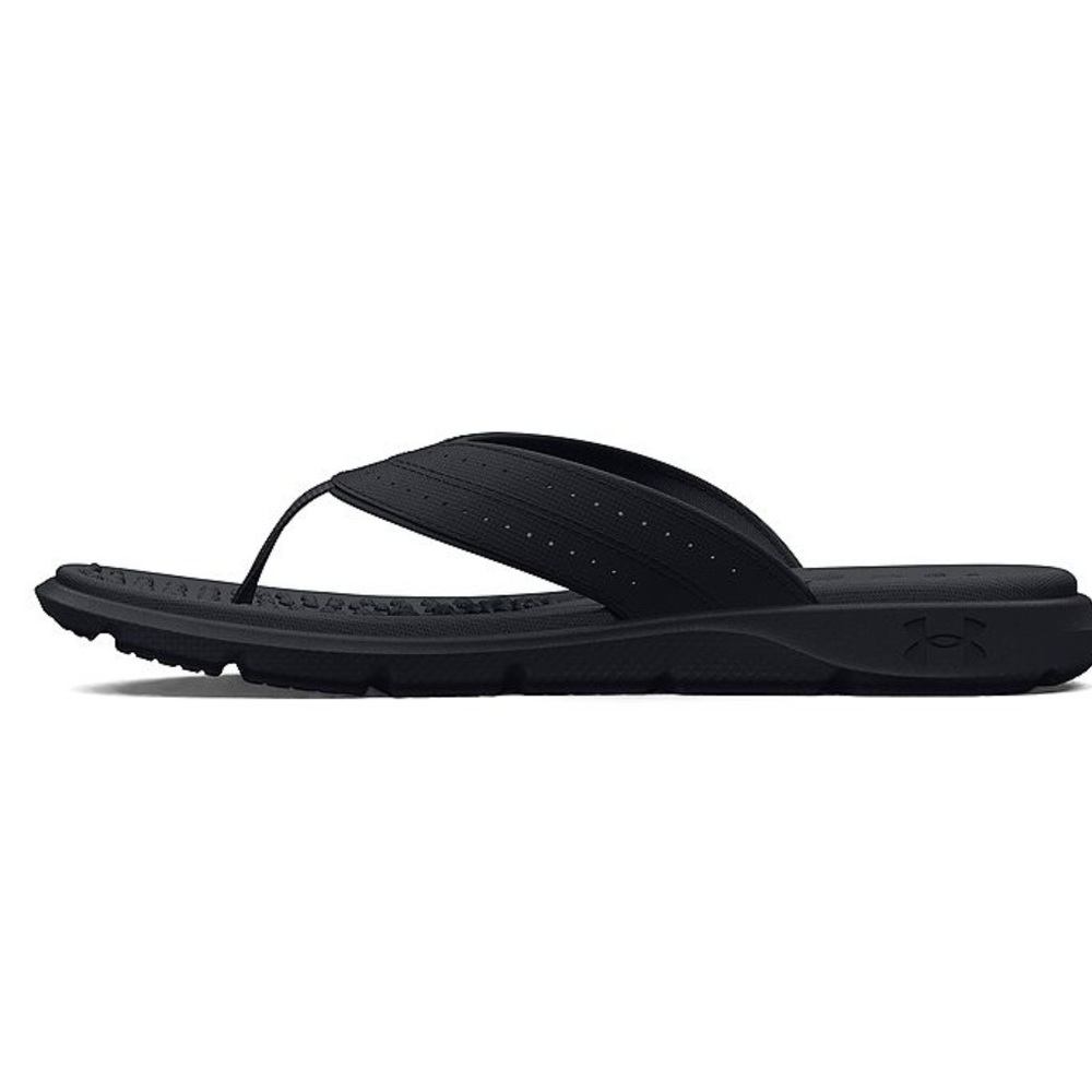 Under Armour Women’s Ignite Pro Marbella Sandal Flip Flop - Black - NEW - Picture 2 of 7